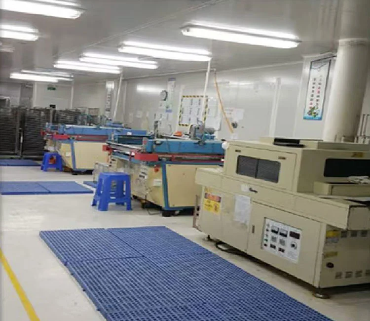 SKY-TDM 3000 square meter factory facility with automated touchscreen production lines